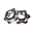 Standard Weight Barbell Dumbbell Bar Screw Spin-lock Collar Clamps Set of 2