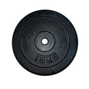 1 Piece Iron Weight Plate 2.8 CM Diameter Black