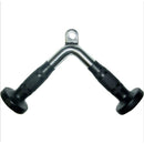 30 cm Triceps Press Down Bar with Rubber Handgrips Exercise Machine Attachment