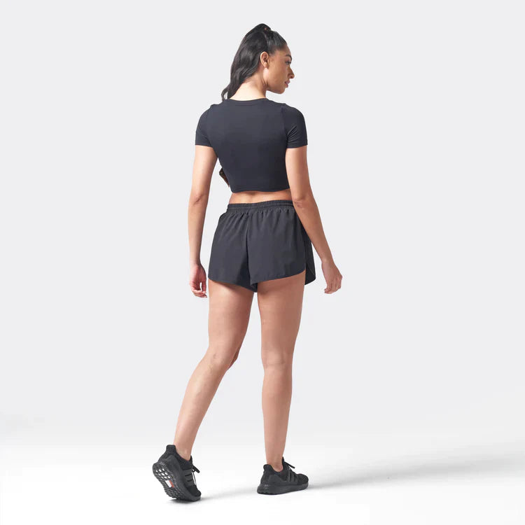 SQUATWOLF Women Essential Cropped Tee