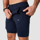 SQUATWOLF Men's Core Mesh 2 in 1 Shorts