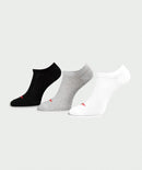 Winnerforce Unisex Softy Sox Black White & Grey -  3 Pairs