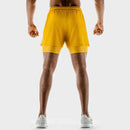 SQUATWOLF Men's Hybrid Performance 2 in 1 Shorts