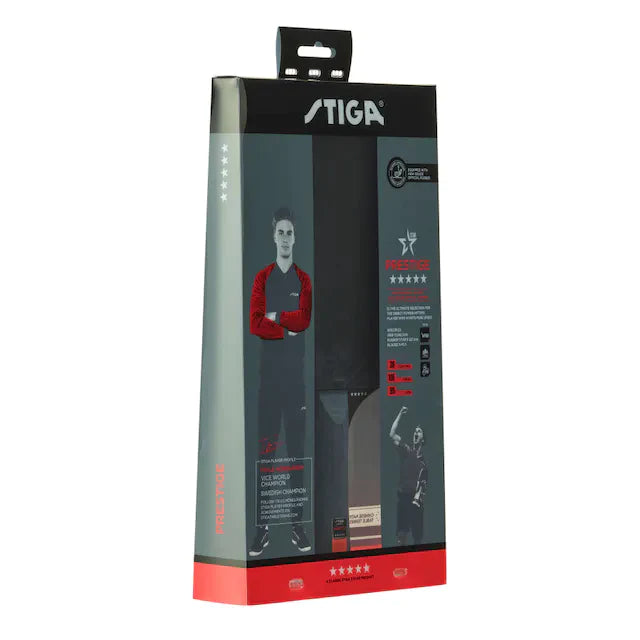 Stiga Prestige 5-star Racket + Free Stiga Cover Racket