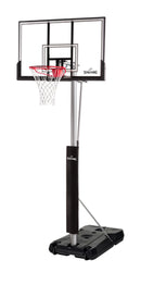 Spalding Silver TF Portable 52 Inch Acrylic Portable Basketball Hoop