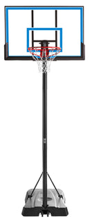 Spalding Gametime 48 Inch Polycarbonate Portable Basketball Hoop