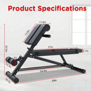 YOLEO Adjustable Weight Bench For Full Body Workout