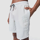 SQUATWOLF Men's Graphic Wordmark Jogger Shorts