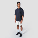 SQUATWOLF Men's Graphic Wordmark Oversized T-Shirt