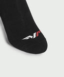 Winnerforce Unisex Softy Sox Black White & Grey -  3 Pairs