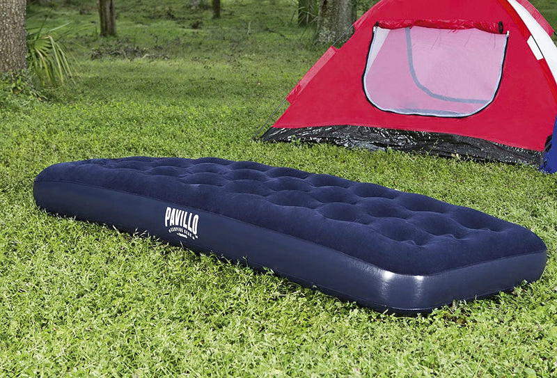 Bestway Pavillo Single Airbed Blue - 1.85m x 76cm x 22cm