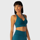 SQUATWOLF Women Infinity Adjustable Wrap Bra