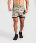 Winnerforce Men's Swimming Commander Camo Shorts