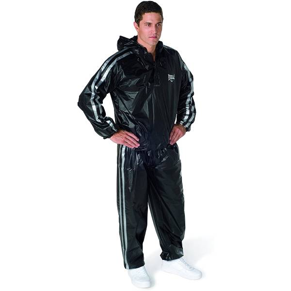 Everlast Unisex Adult Super Sweat Hooded Sauna Suit EX5013