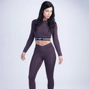 Winnerforce Women Olenna  Long Sleeve Crop Top
