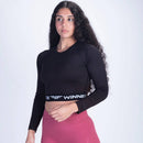 Winnerforce Women Olenna  Long Sleeve Crop Top