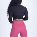 Winnerforce Women Olenna  Long Sleeve Crop Top
