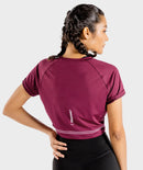 SQUATWOLF Women Flux Crop T-Shirt