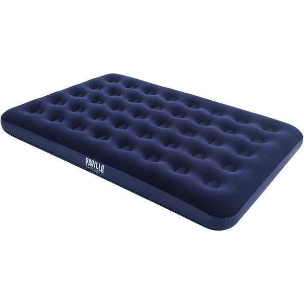 Bestway Pavillo King Double Airbed Blue - 2.03m x 1.83m x 22cm