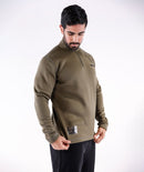 Columbus Men's 1/4 Pull Over Soldier Army Green