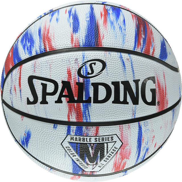 Ballon De Basket Spalding Adam Silver Marble Series - Taille 7 Gris (occasion)