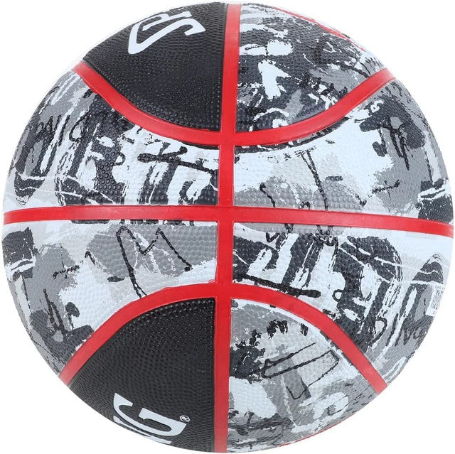 Basketball Spalding Graffiti Series Black/Red Outdoor