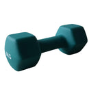1 Piece 6Kg Neoprene Dumbbell Dark Green