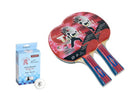 Giant Dragon Outdoor Table Tennis Table + 2 Giant Dragon Tai Chi 3 Star Rackets and 6 Giant Dragon Silver