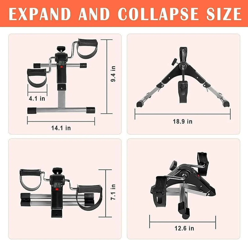Mini Bike Arm and Leg Pedal Exerciser