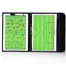 Football Coaching Board Soccer Coaches Clipboard Tactical Magnetic Board Kit with Dry Erase,