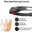 LED Headlamp, Sensor Outdoor Headlight