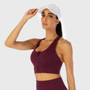 SQUATWOLF Women Infinity Zip Up Workout Bra