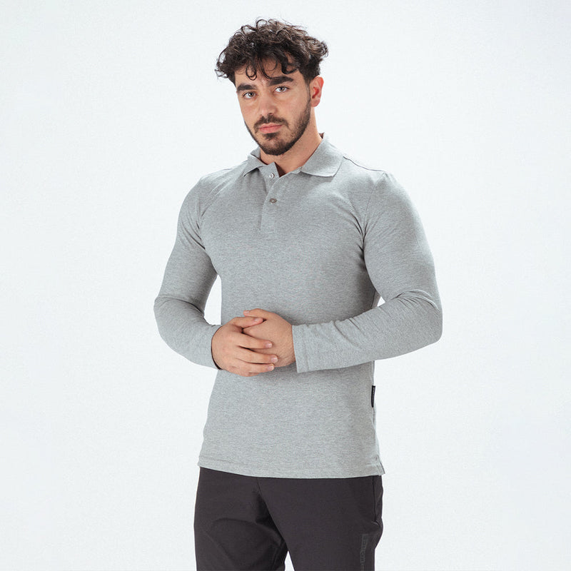 Winnerforce Men's Adrian Polo Long Sleeve