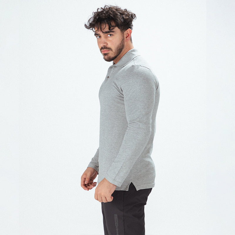 Winnerforce Men's Adrian Polo Long Sleeve