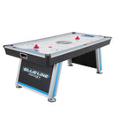 Triumph Blue Line 213cm Air Hockey Table with Inrail Scoring Black