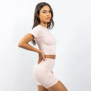 Quwati Women Power Crop Tee