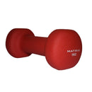 1 Piece Neoprene Dumbbell 1KG Red