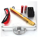 Gold 450nm 2W Most Powerful Military Flashlight Burning Laser Pointer