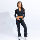 Quwati Women Power Classic Split Hem Leggings