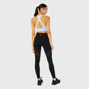 SQUATWOLF Women Infinity Zip Up Workout Bra