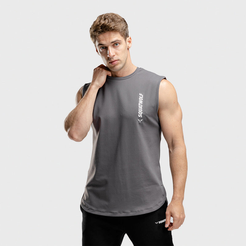 SQUATWOLF Men's Warrior Cut-Off Tank