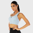 SQUATWOLF Women Infinity Zip Up Workout Bra