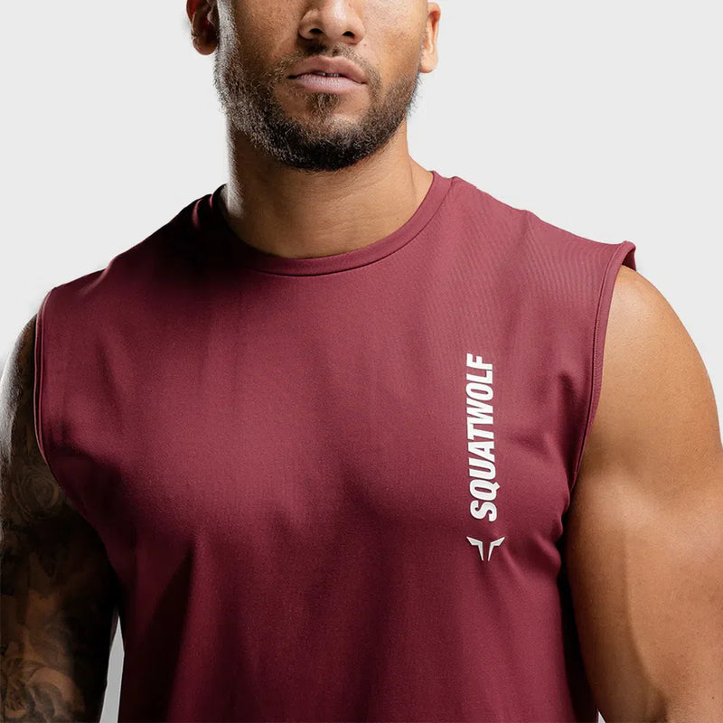 SQUATWOLF Men's Warrior Cut-Off Tank