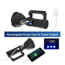 Multi-function Portable Searchlight with Power Bank - 590